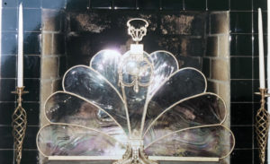 fireplace 1 , stained glass passion