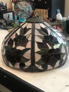 Lamp repair, stained glass passion, vero beach florida
